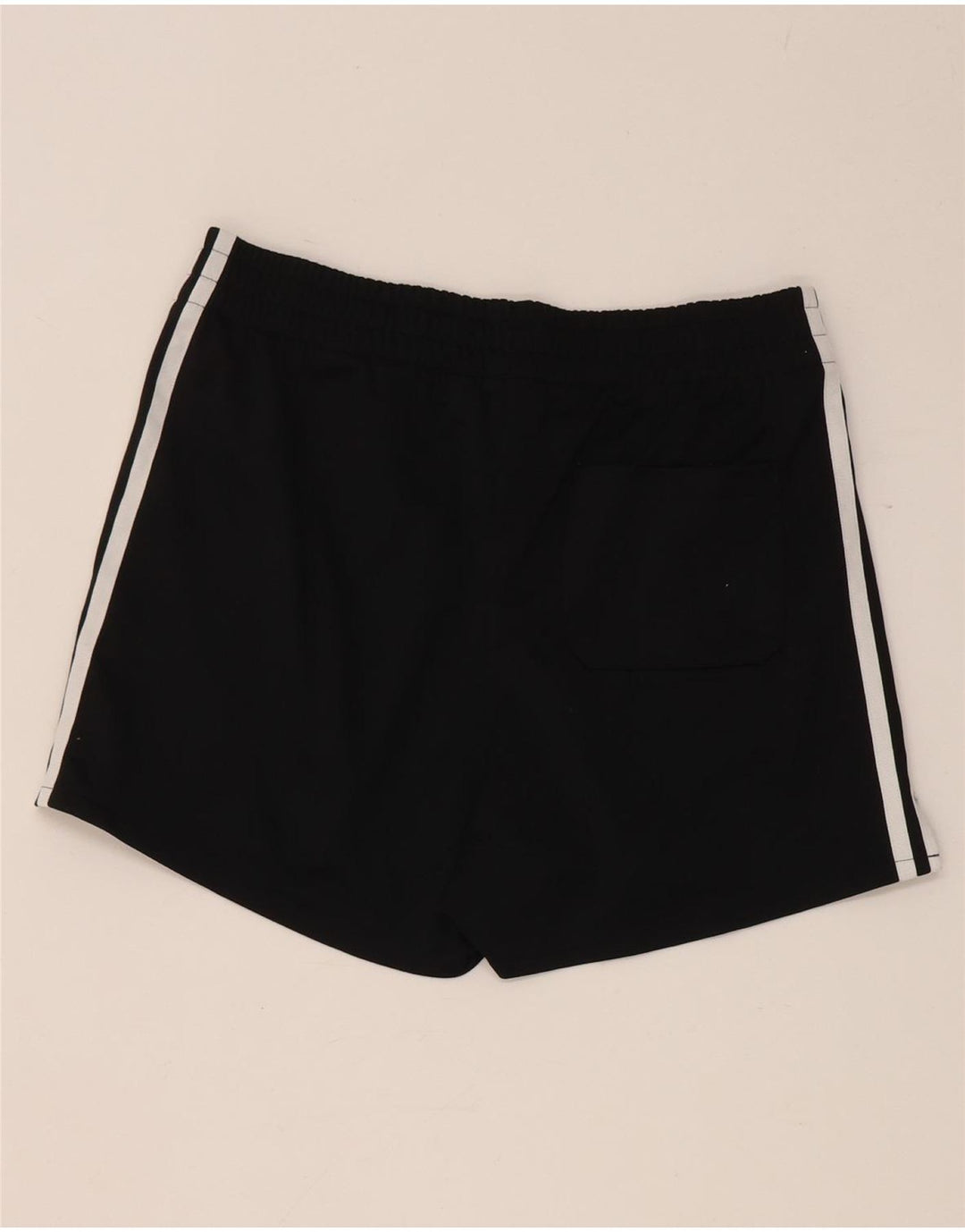 Adidas sportsshorts til kvinder UK 10 Small Black Polyester