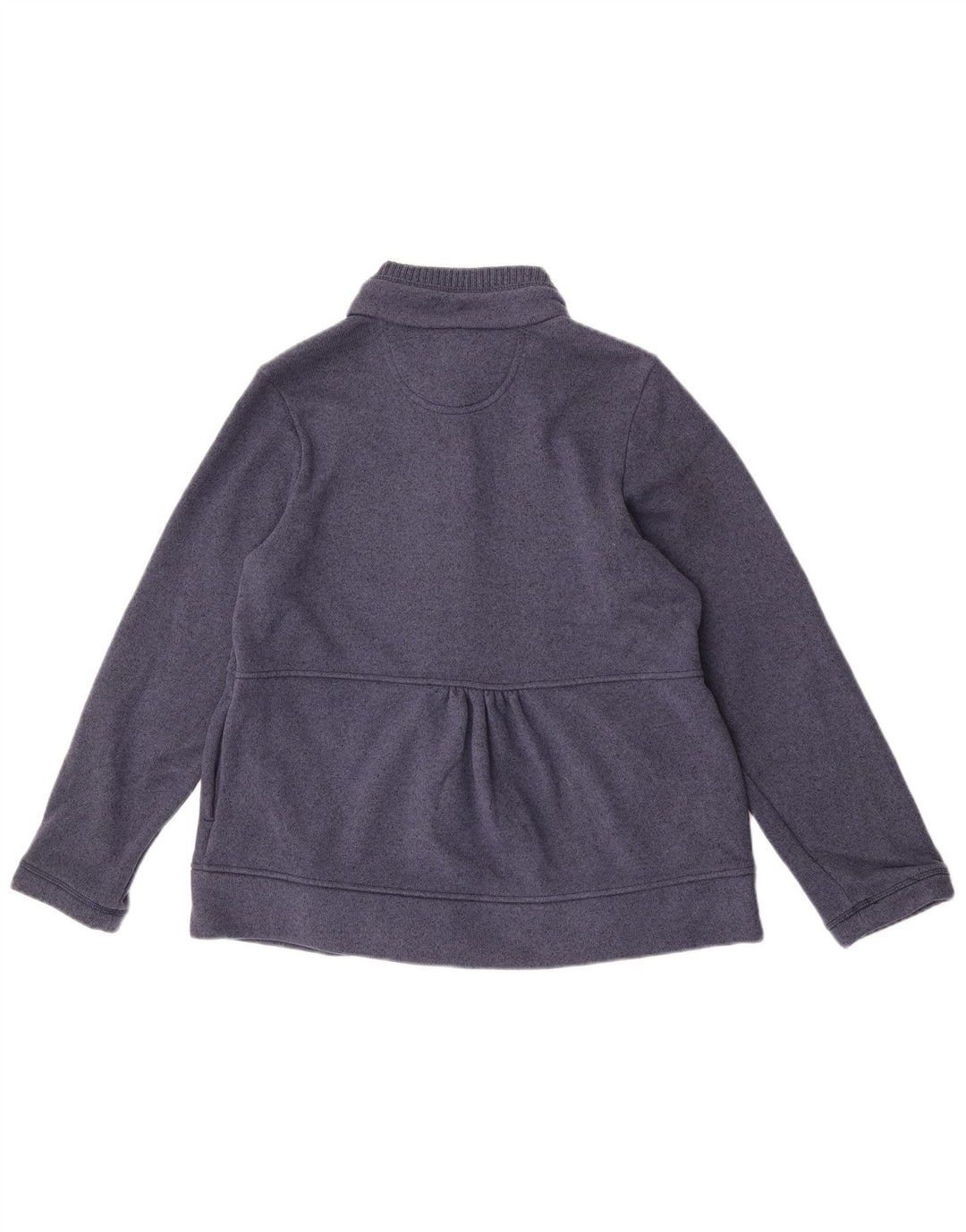 Marks & Spencer dame cardigan sweater UK 12 Medium Navy Blue Polyester