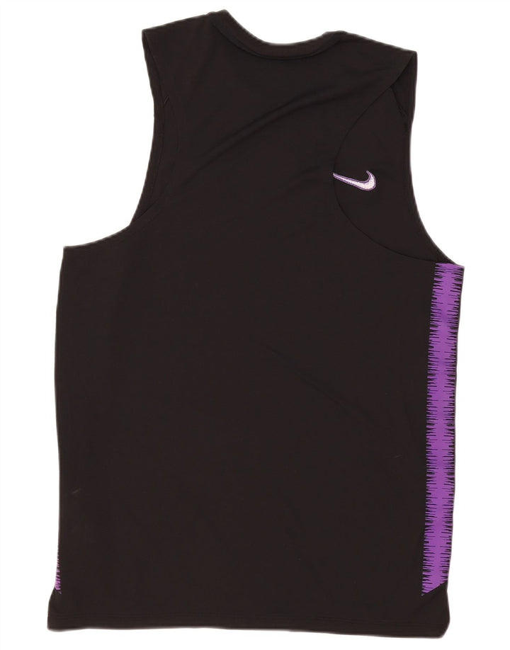 Nike Herre Tottenham Hotspur Vest Top Stor Sort Colourblock Polyester