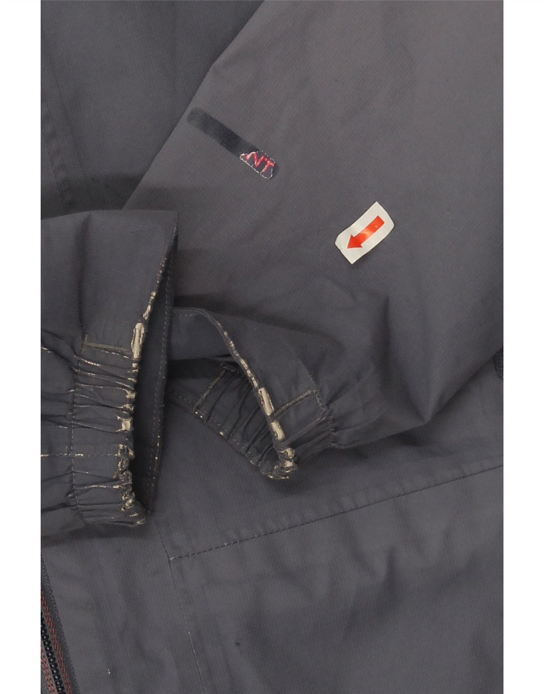 The North Face Regnjakke med hætte til kvinder UK 6 XS Grå Polyester
