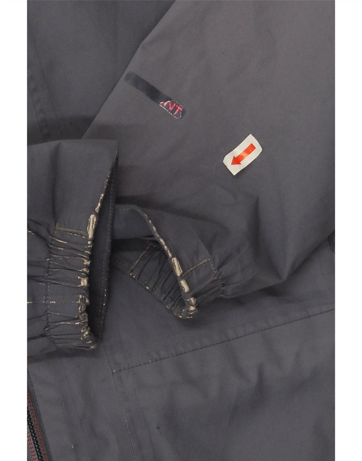The North Face Regnjakke med hætte til kvinder UK 6 XS Grå Polyester