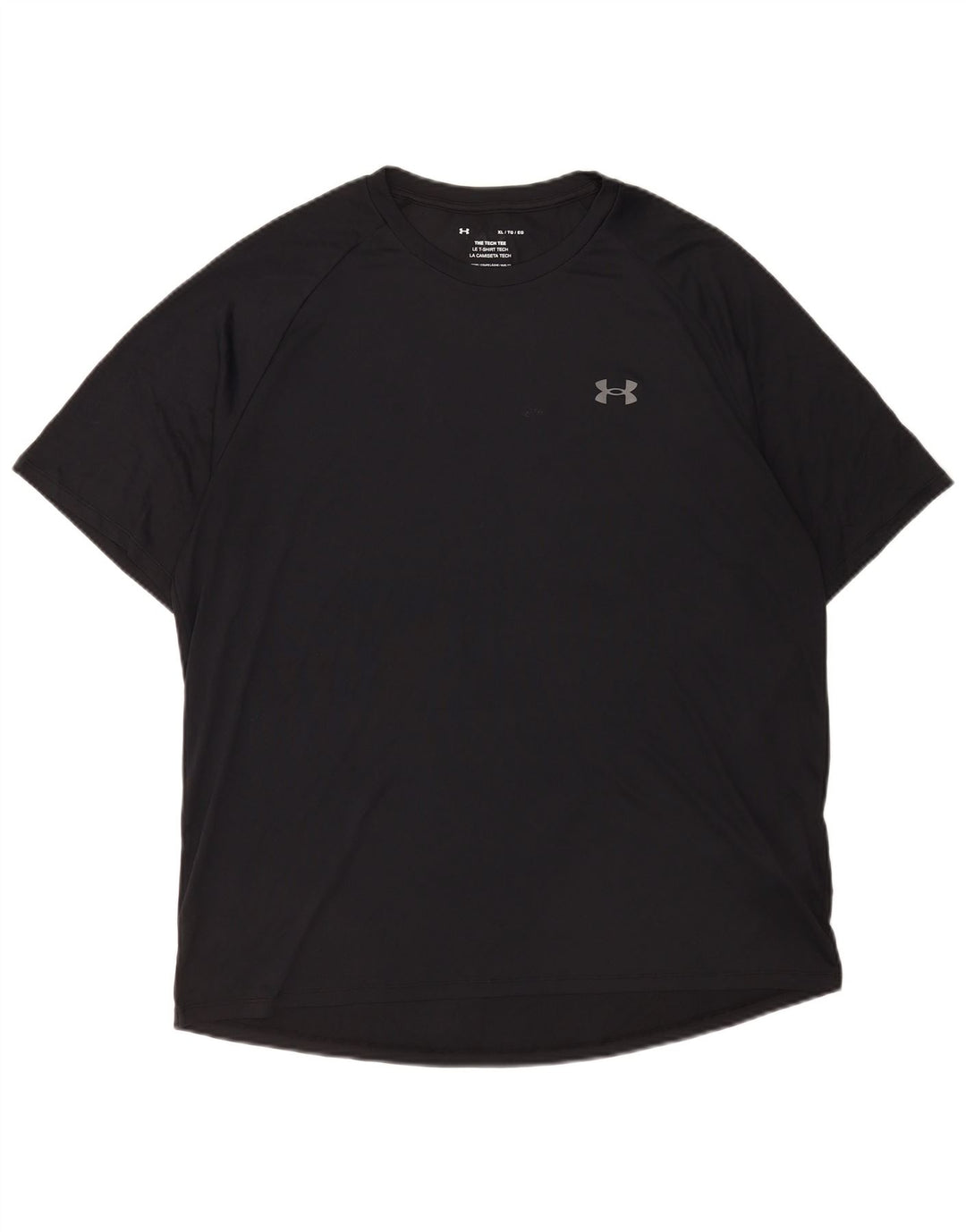 Under Armour Herre T-Shirt Top XL Sort Polyester