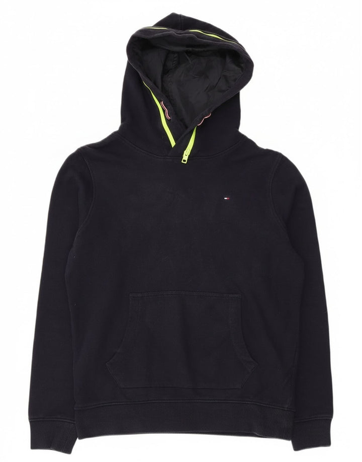 Tommy Hilfiger drenge hættetrøje 13-14 år marineblå polyester