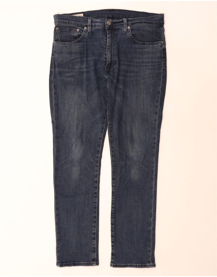 LEVI'S Slim Jeans til mænd W34 L30 Blå bomuld