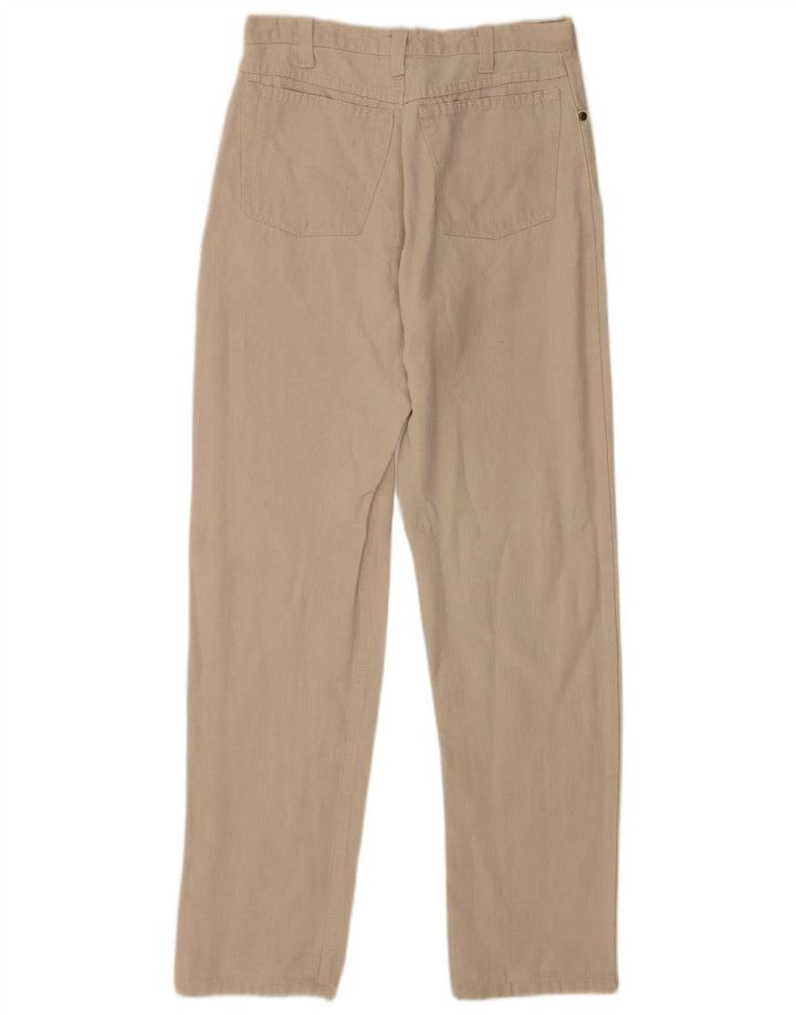 Fink Lige Casual Bukser til kvinder W31 L31 Beige Hamp