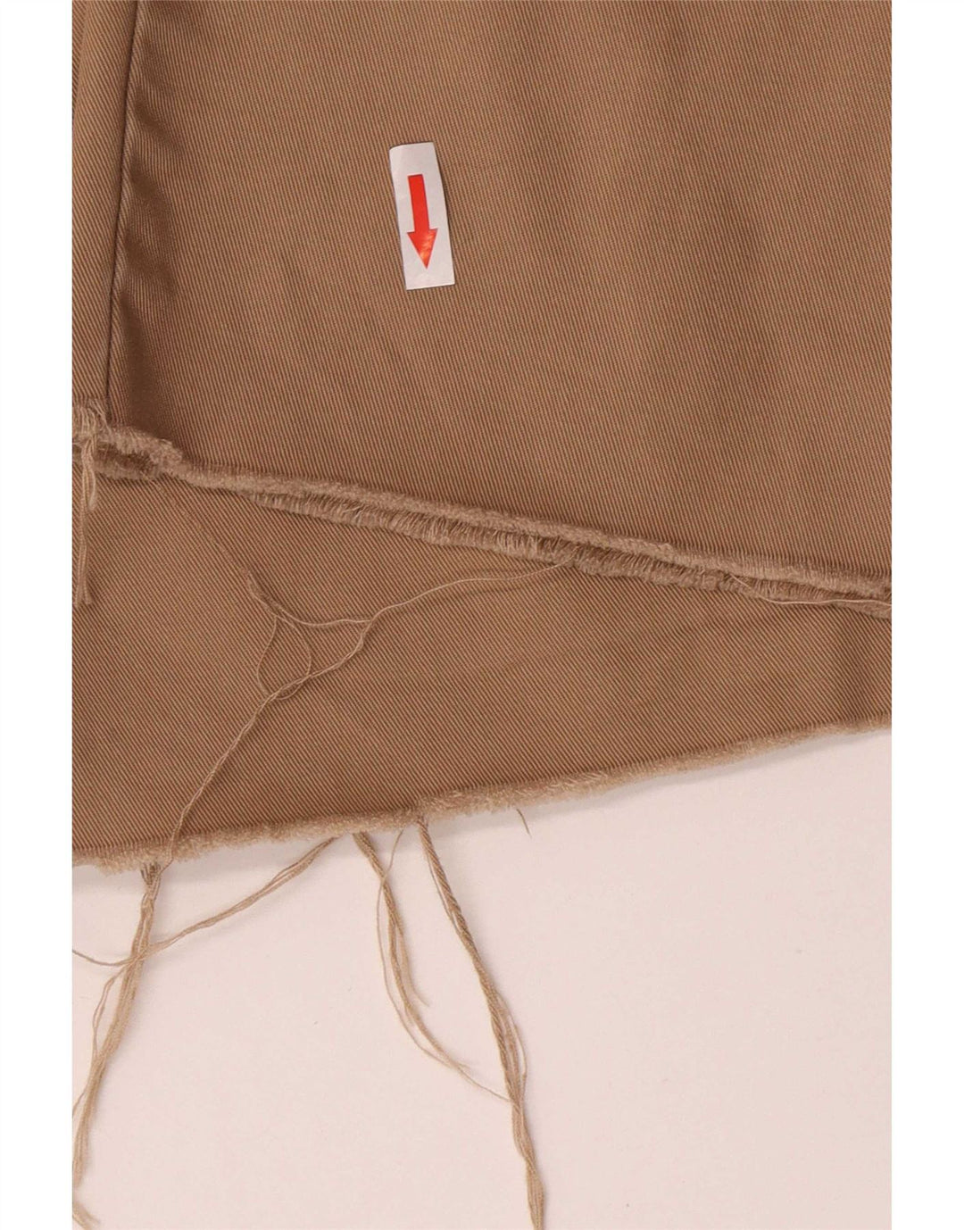 Izod Herre Pegged Cropped Trousers W32 L25 Beige Bomuld