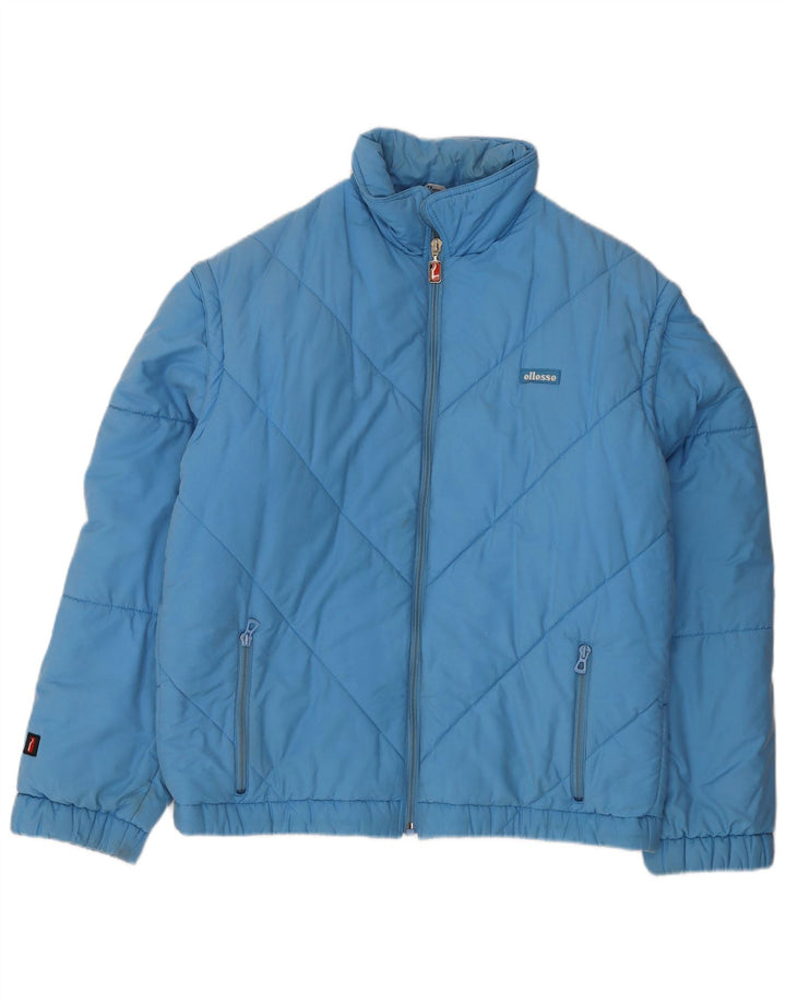 Ellesse Herre Vatteret Jakke IT 54 2XL Blå Bomuld