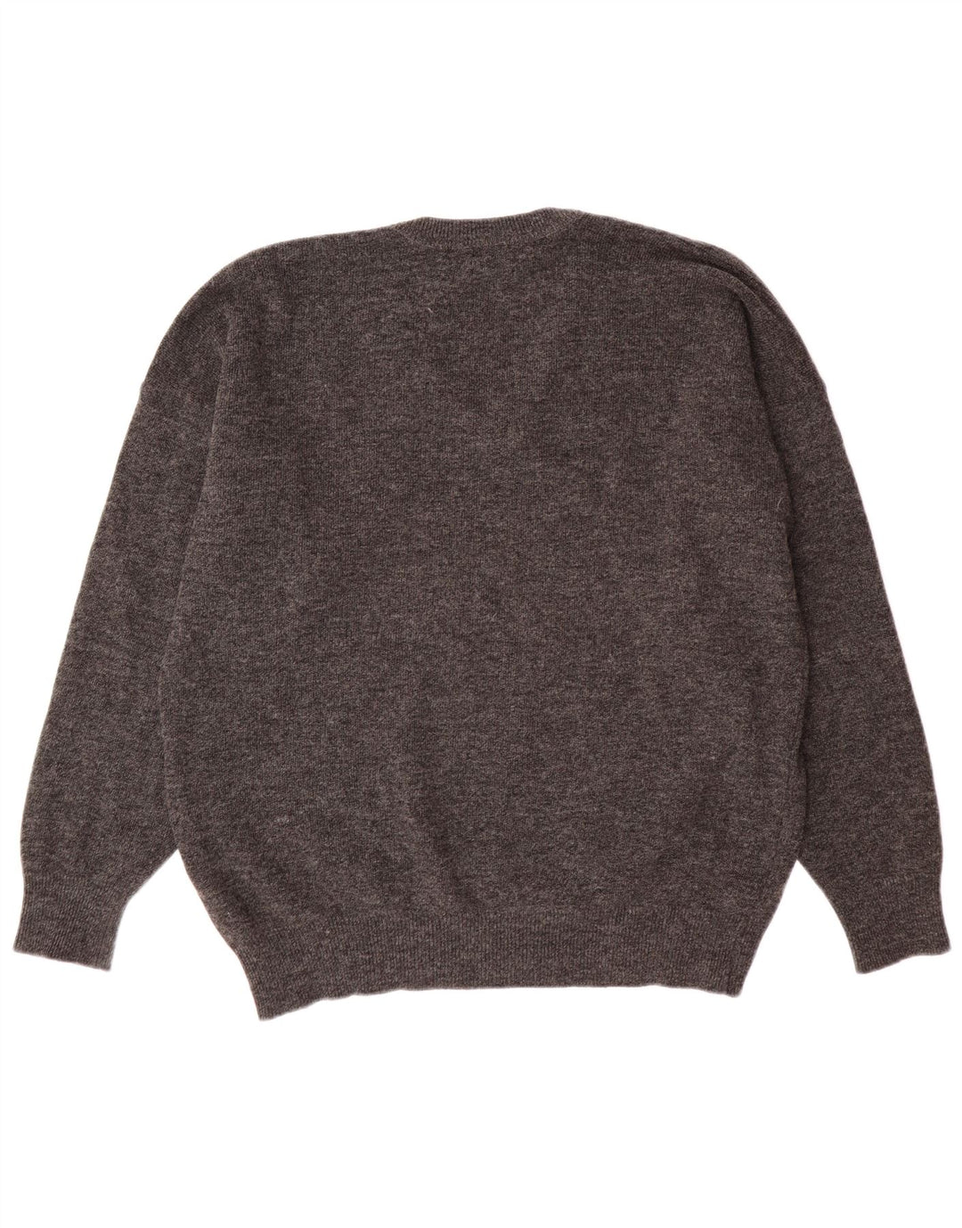 Lacoste Herre V-hals sweater Str. 7 2XL Grå Uld