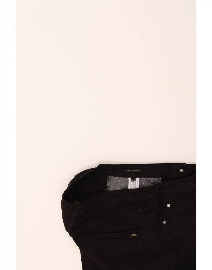 MASSIMO DUTTI Womens Straight Jeans EU 40 Medium W30 L29 Black Cotton Vintage Massimo Dutti and Second-Hand Massimo Dutti from Messina Hembry 