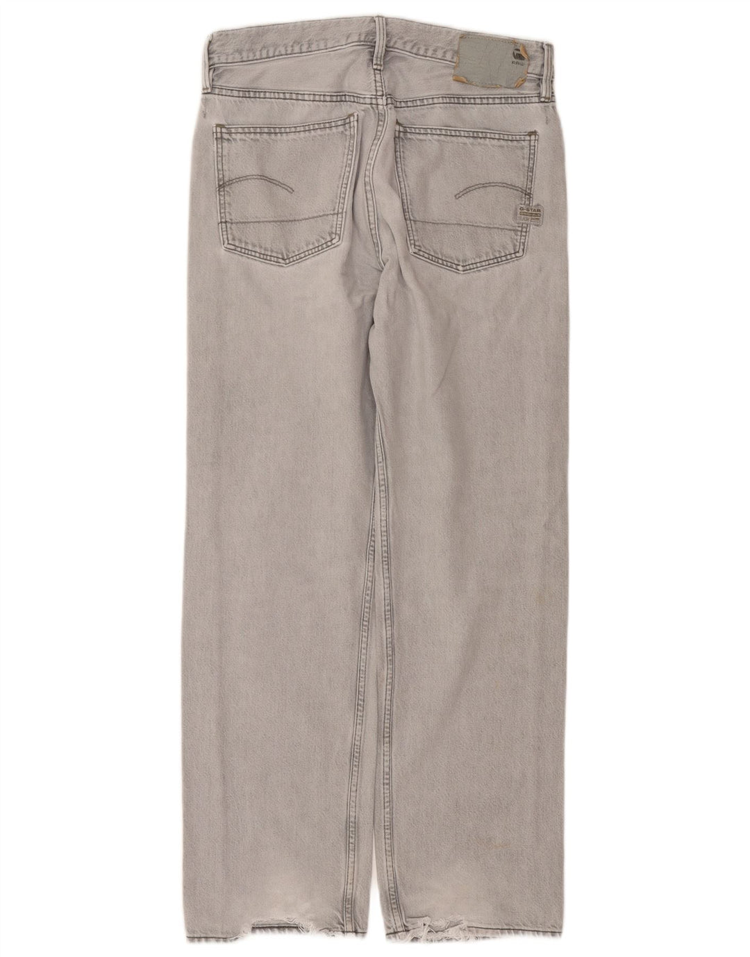 G-Star Straight Jeans til mænd W29 L30 Grå bomuld