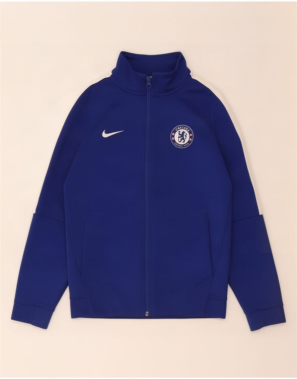 Nike Boys Chelsea FC Træningsdragt Topjakke 12-13 år Stor Blå