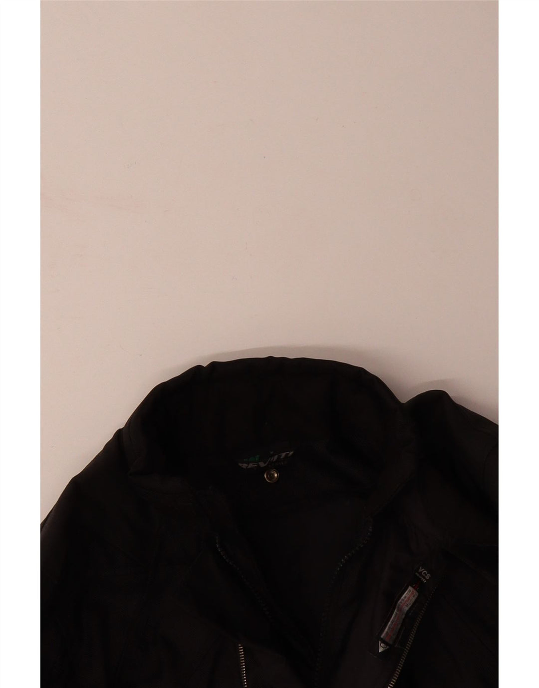 REVIT Womens Graphic Moto Racer Jacket UK 16 Large Black Colourblock