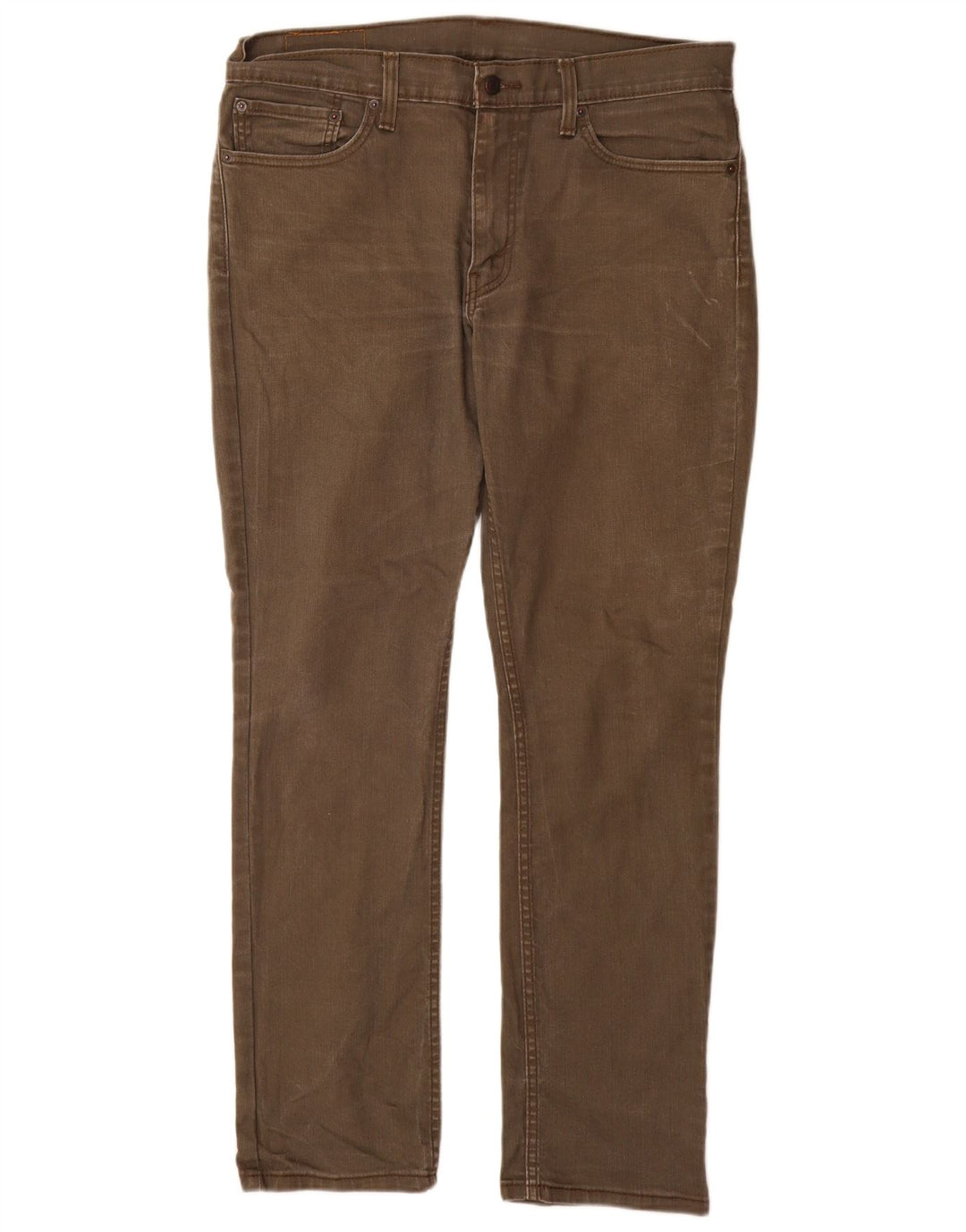 Levi's Herre 511 Slim Jeans W36 L32 Grå Bomuld