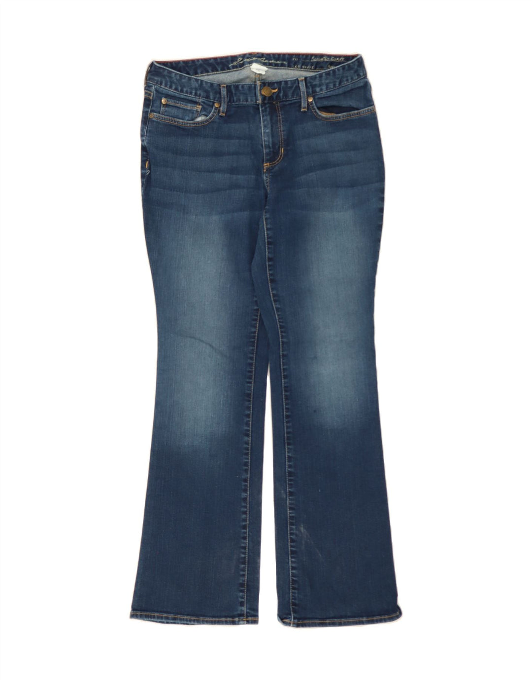 EDDIE BAUER Womens Slightly Curvy Bootcut Jeans US 8 Medium W30 L30 Blue Vintage Eddie Bauer and Second-Hand Eddie Bauer from Messina Hembry 