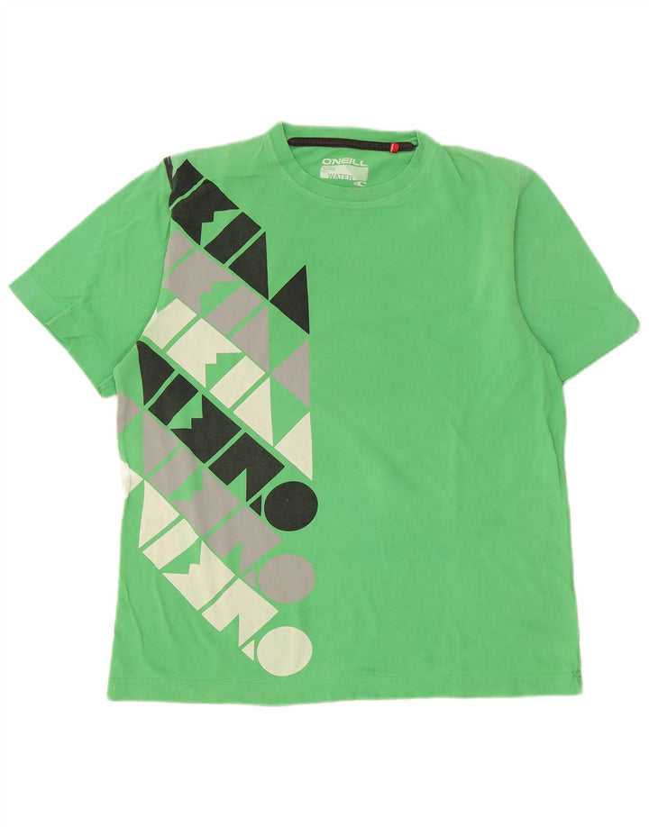 O'Neill Herre grafisk T-shirt Top XS Grøn