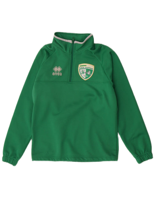 Errea Boys U.S.D. Castion Graphic Sweatshirt Jumper 11-12 år 2XS Grøn