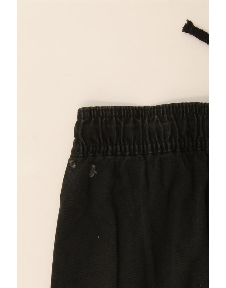 MARKS & SPENCER Chino-shorts til mænd store W34 sort bomuld
