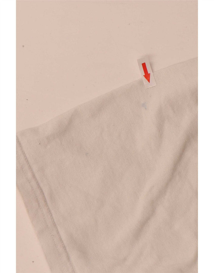 Carhartt Herre Grafisk T-Shirt Top XL Hvid Bomuld