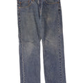 Levi's Herre 505 Straight Jeans W34 L30 Blå Bomuld