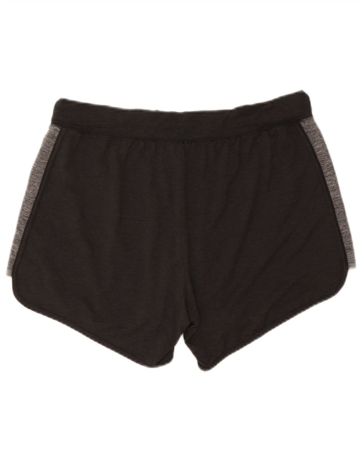 Reebok Sportsshorts til kvinder UK 12 Medium Grey Colourblock Polyester