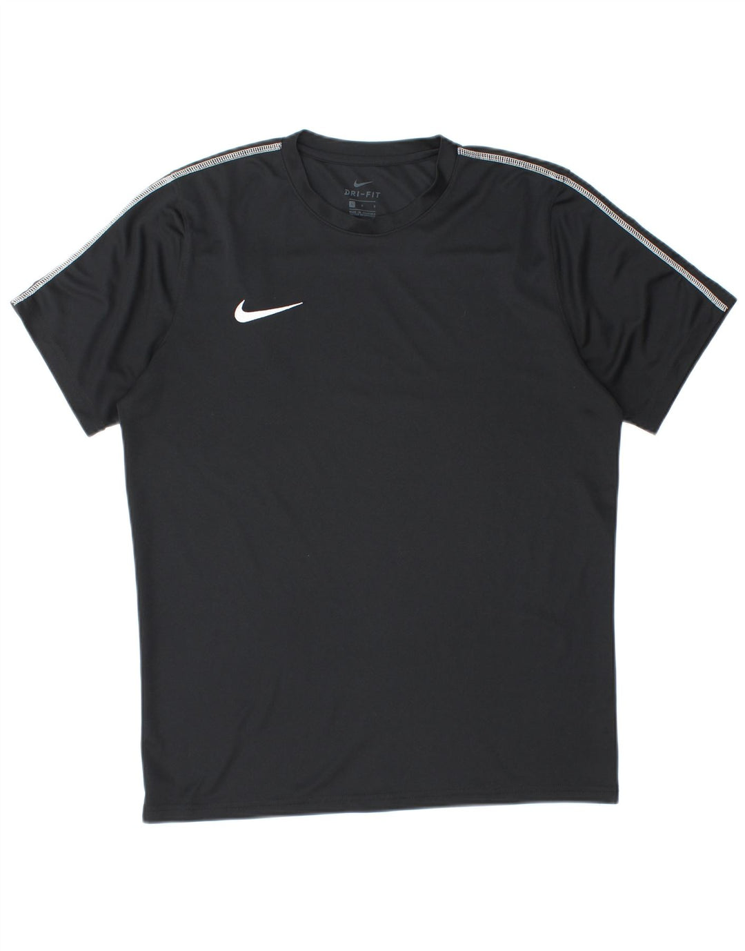 Nike Herre Dri Fit T-Shirt Top Stor Sort