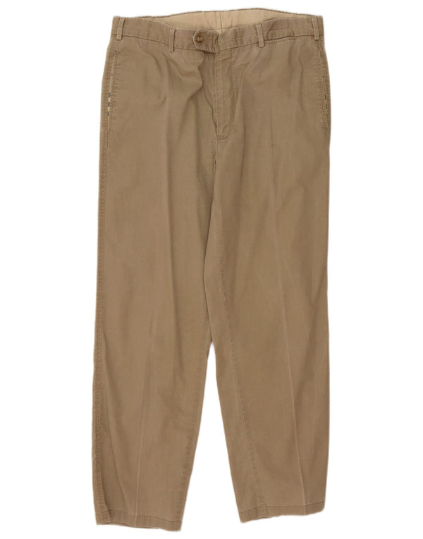 Burberry Herre tilspidsede Chinobukser IT 54 XL W38 L30 Beige Bomuld