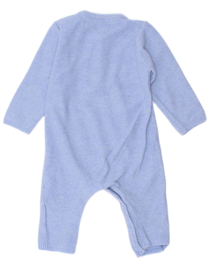 Lyle & Scott Baby Boys Langærmet Playsuit 3-6 måneder Blå