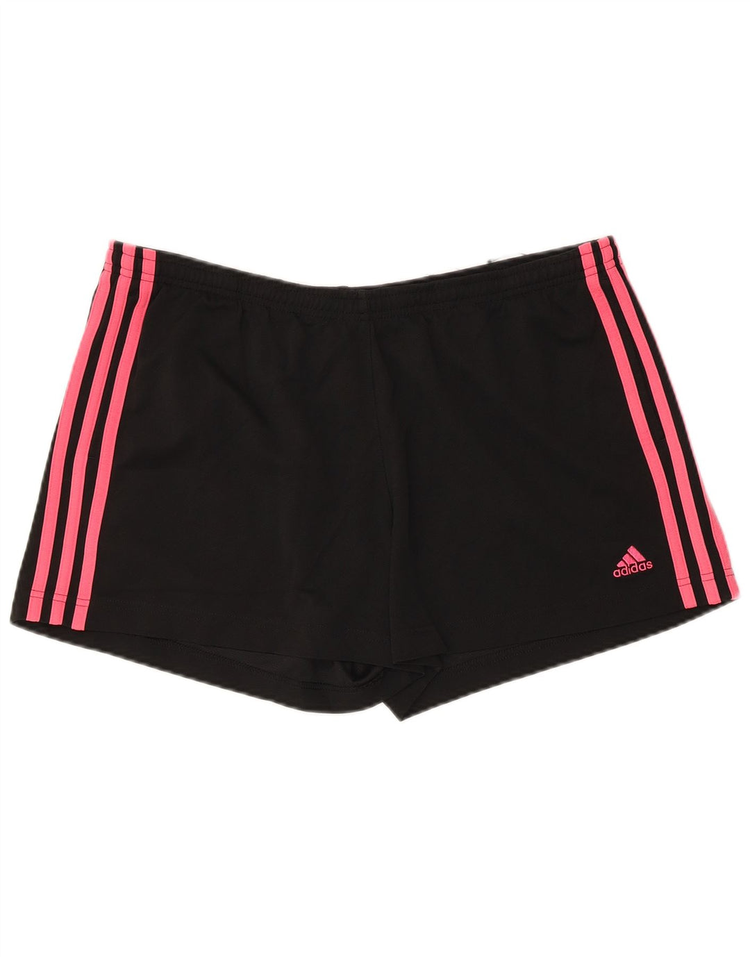 ADIDAS sportsshorts til kvinder UK 18 XL sort polyester