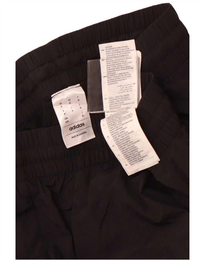 ADIDAS Dame Cargo Træningsdragt Bukser Joggers UK 14 Medium Black