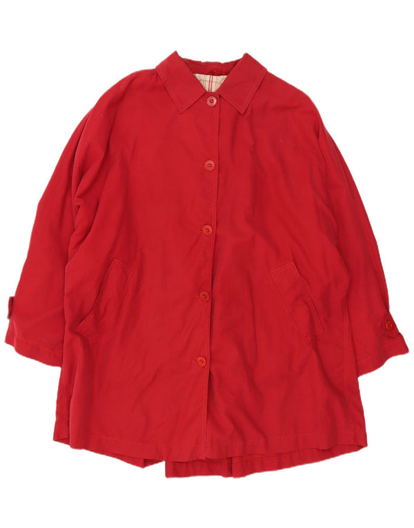 Marella Trench Coat til kvinder UK 22 3XL Rød