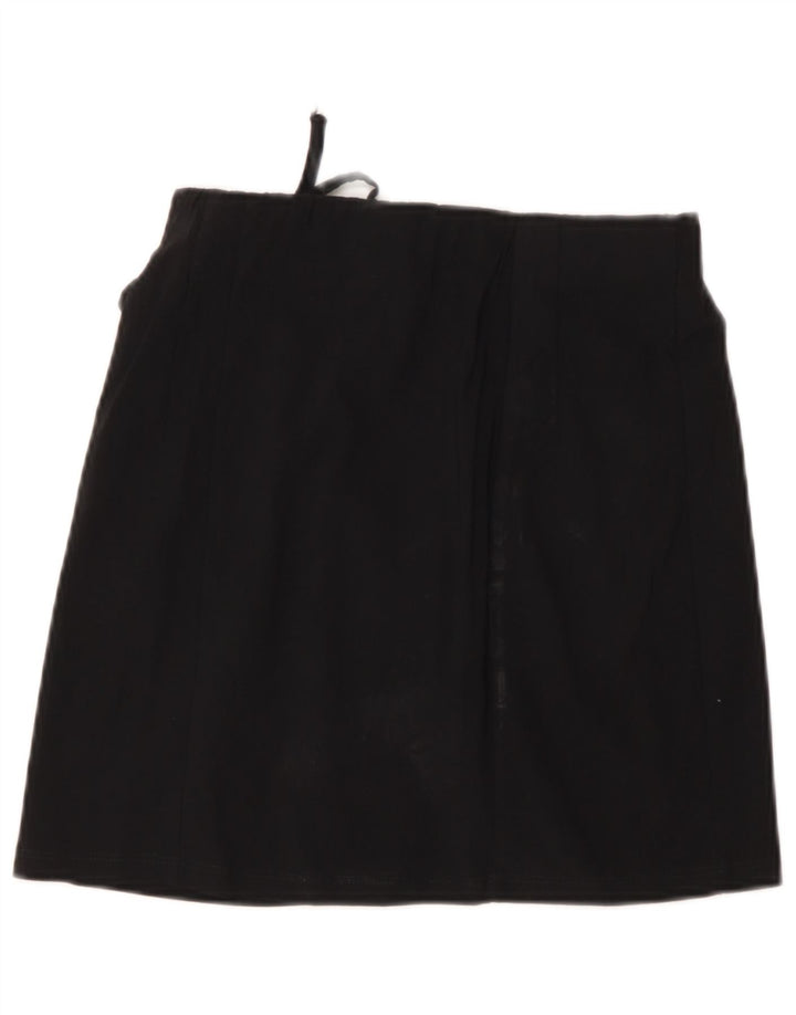 Topshop Dame Mini-nederdel UK 10 Small W26 Black Viscose