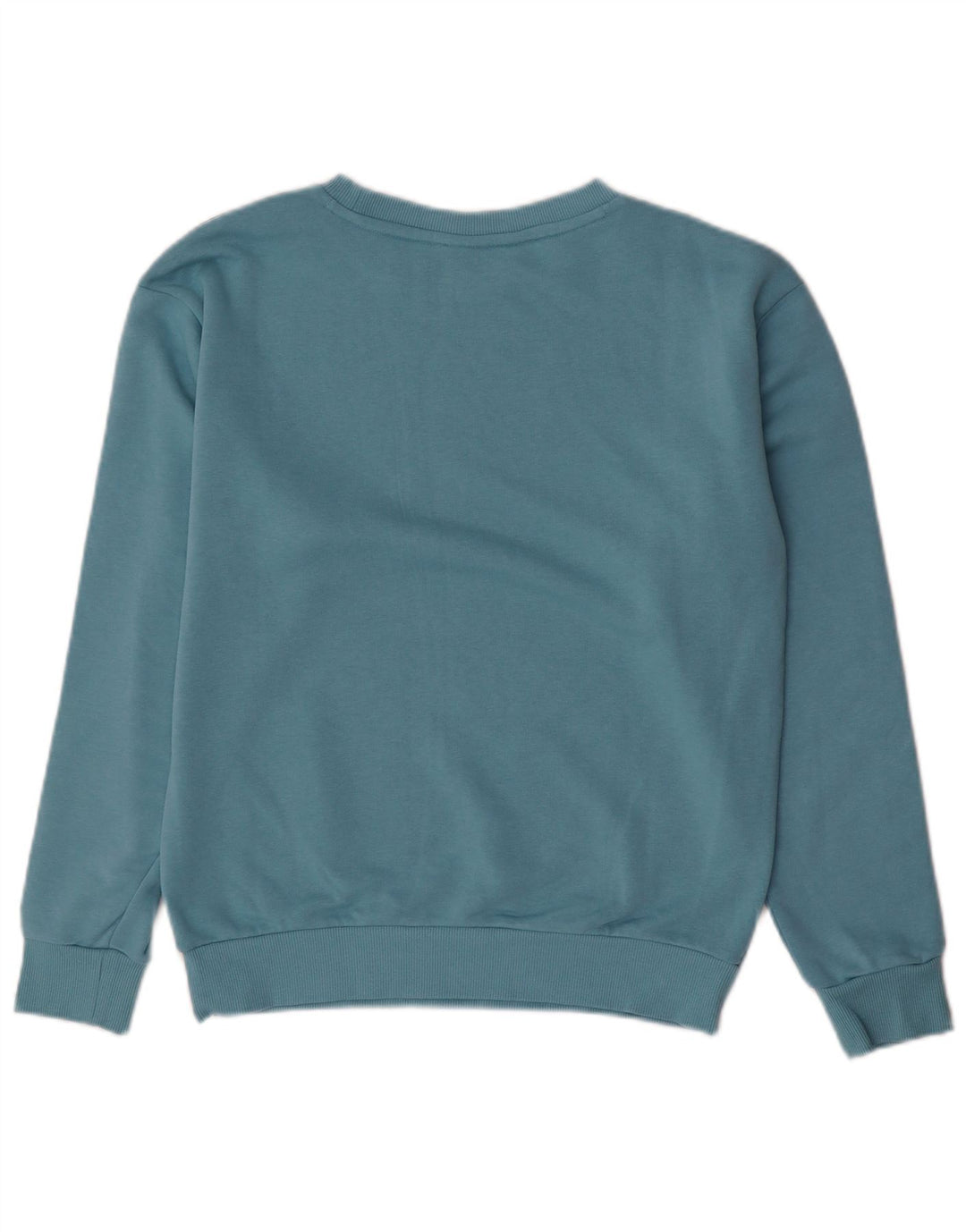 PUMA Dame Oversized grafisk sweatshirt Jumper UK 6 XS Blå