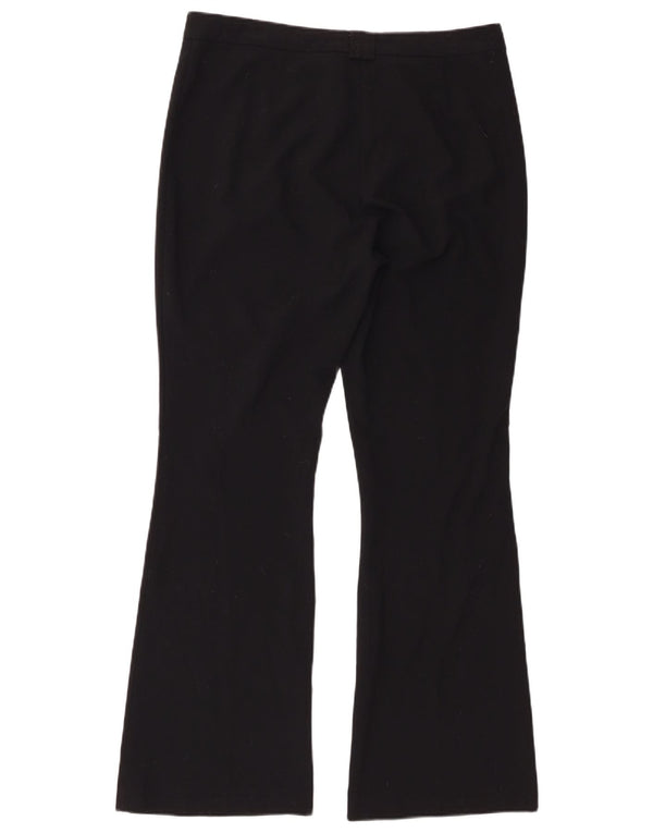 Marks & Spencer Dame Bootcut Suit Bukser UK 12 Medium W32 L30 Black
