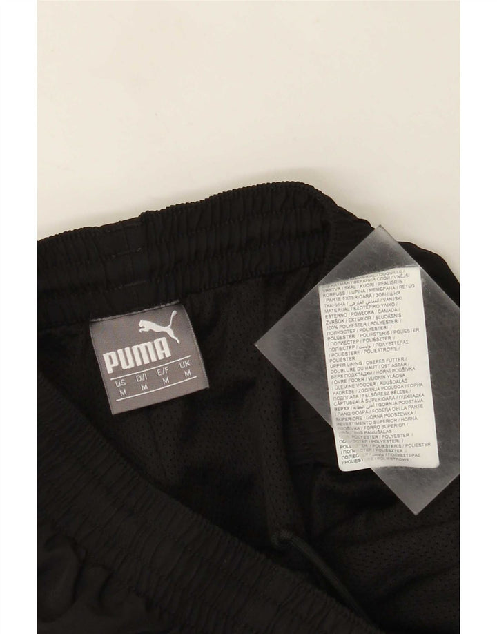 Puma træningsdragt bukser til kvinder UK 14 Medium Black Polyester Sports