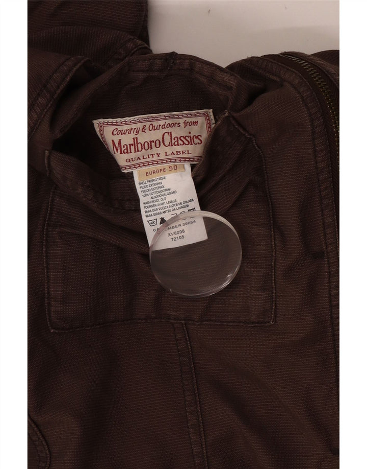 Marlboro Classics Vendbar Utility-jakke til kvinder EU 50 3XL Brun Bomuld