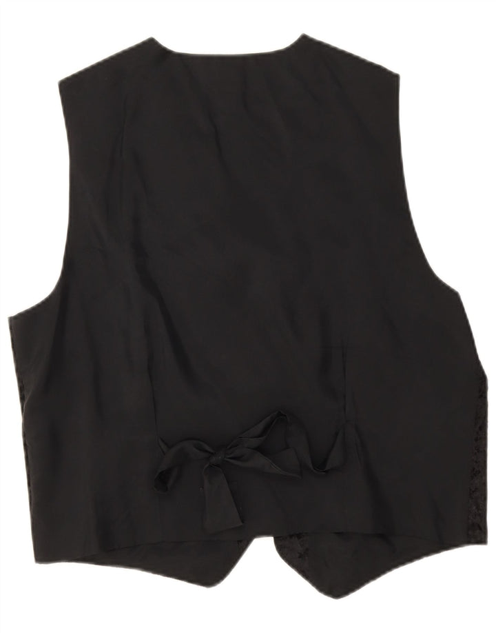 Ny hurtig damevest EU 44 XL sort polyester