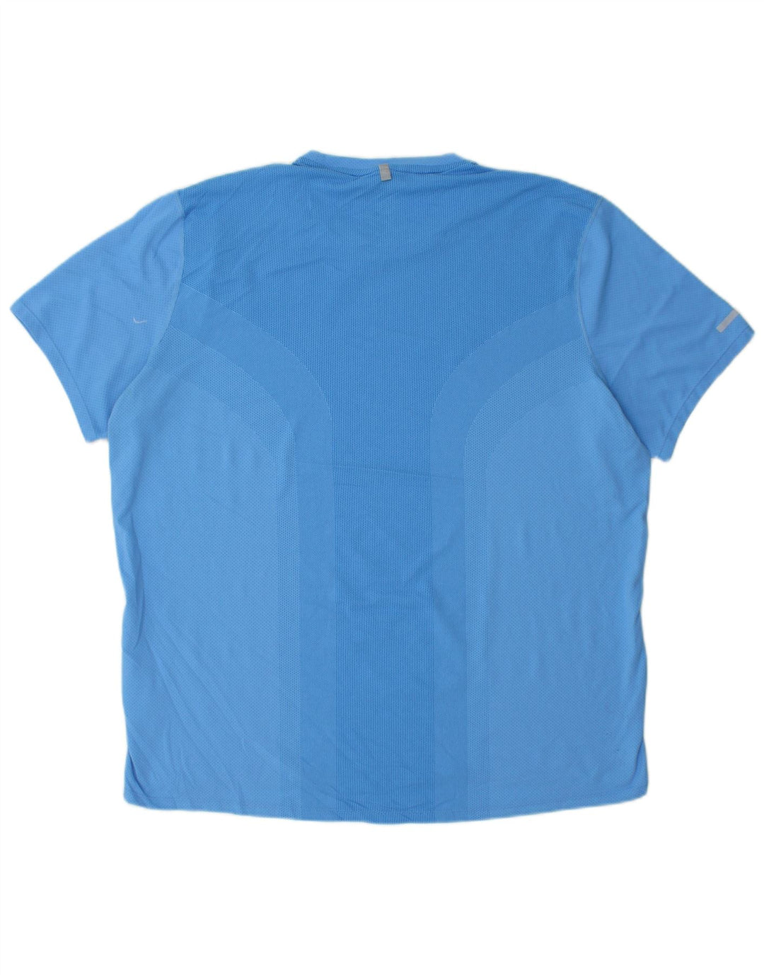 Nike Herre Dri Fit T-Shirt Top XL Blå Polyester