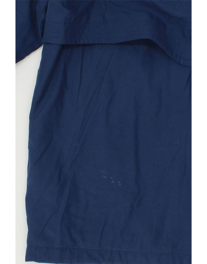 YOUR SIXTH SENSE Womens Hooded Parka Jacket UK 14 Large  Blue Polyester Vintage Your Sixth Sense and Second-Hand Your Sixth Sense from Messina Hembry 