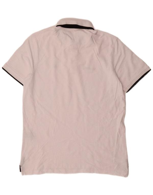 Jack & Jones herre poloshirt XL hvid bomuld