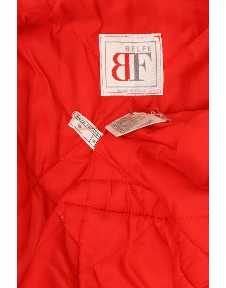 Belfe & Belfe Herre Loose Fit Polstret Jakke UK 36 Small Red