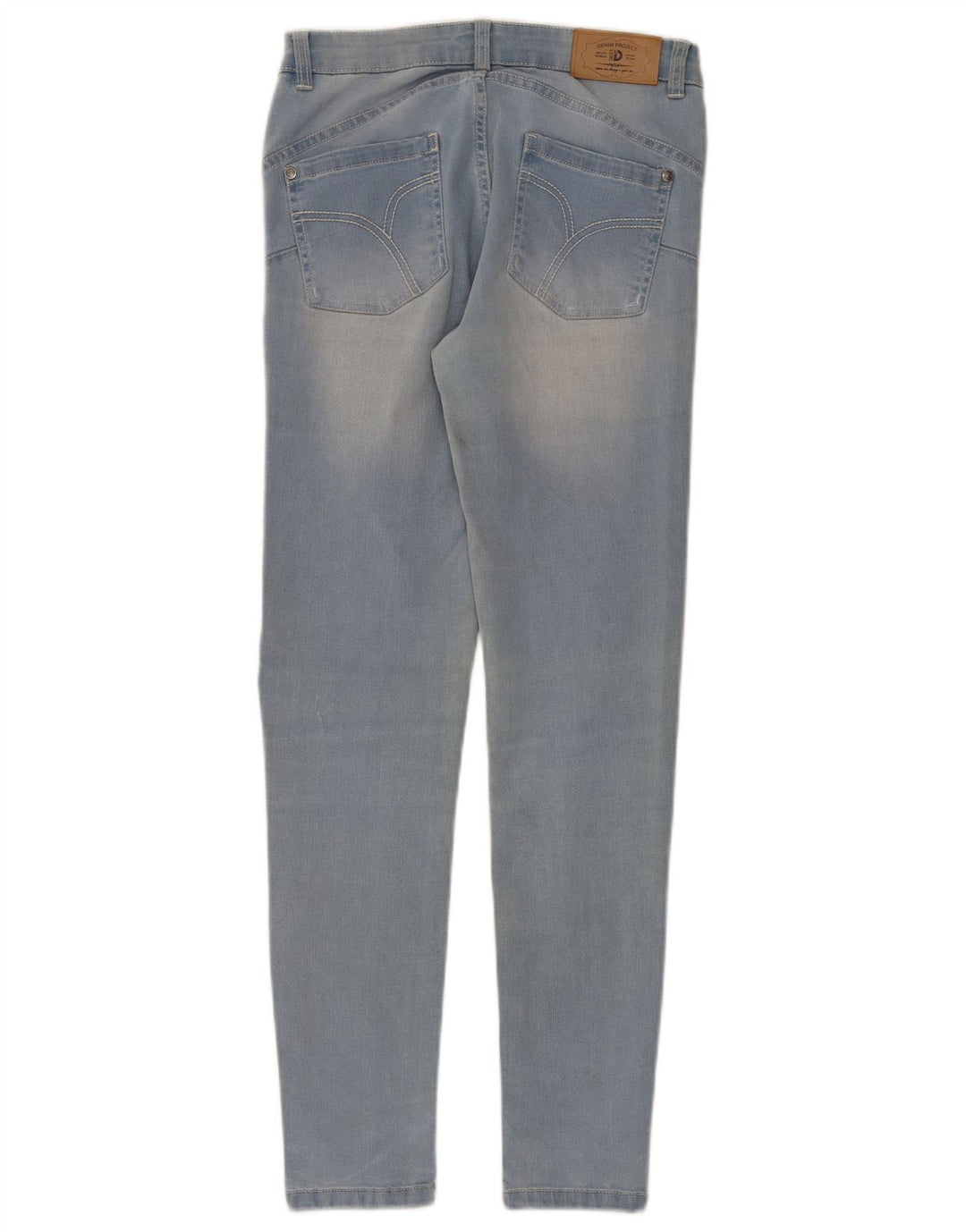 Dacks Dame Slim Jeans IT 42 Medium W28 L30 Blå Tencel