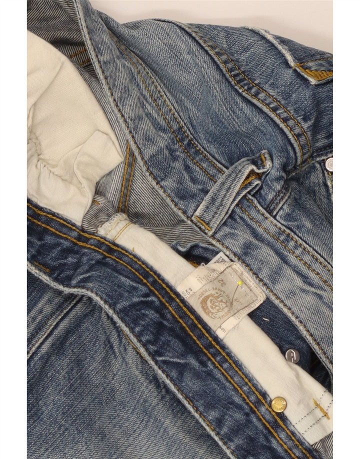 Diesel Straight Jeans til mænd W32 L30 Blå Bomuld