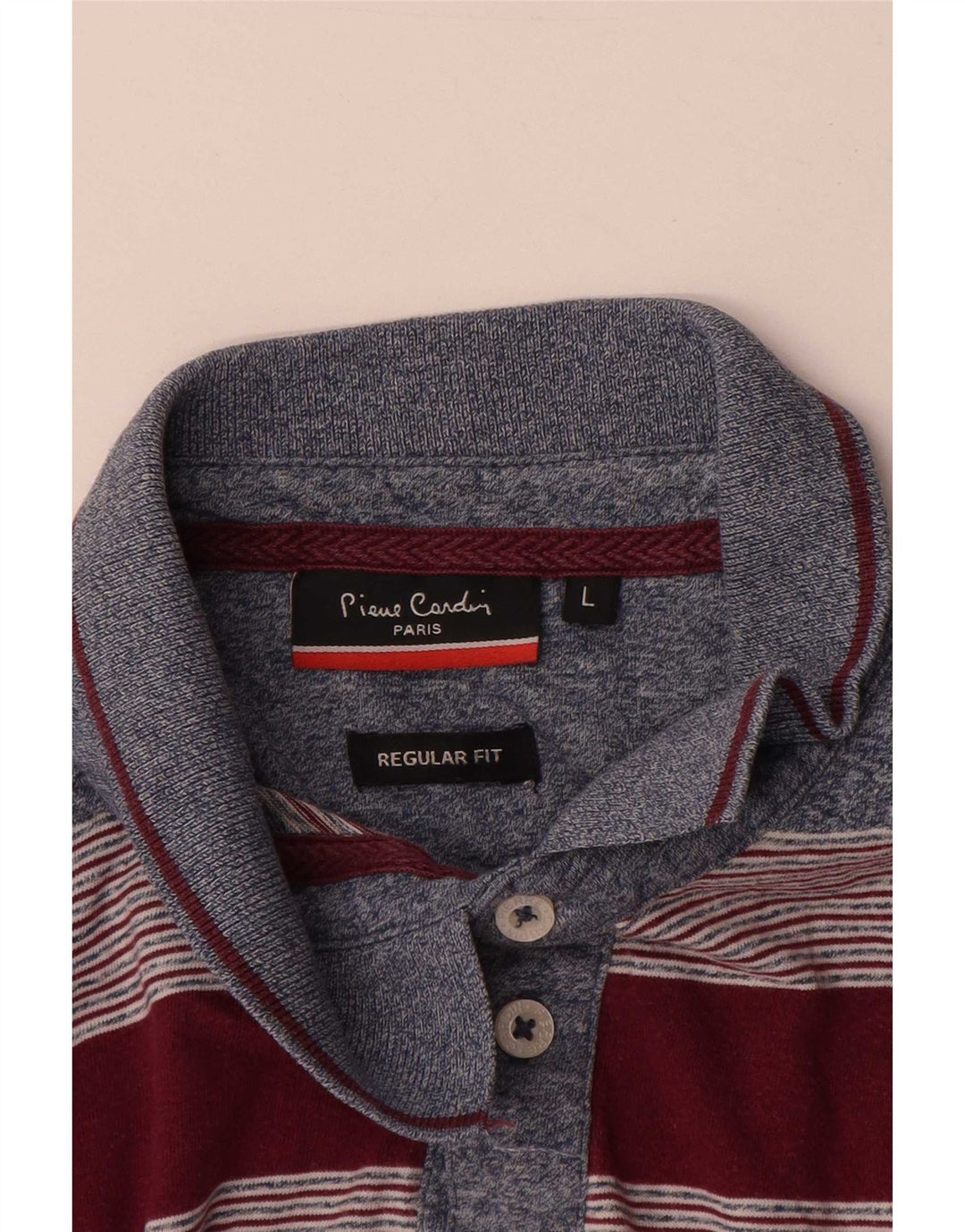 Pierre Cardin Herre Regular Fit Polo Shirt Stor Flerfarvet Stribet
