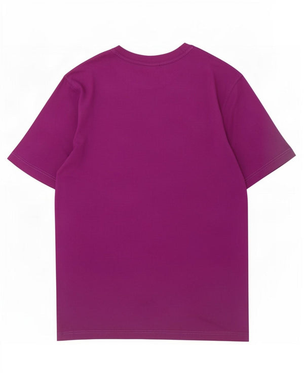Fila Herre grafisk T-shirt Top Medium Lilla Bomuld