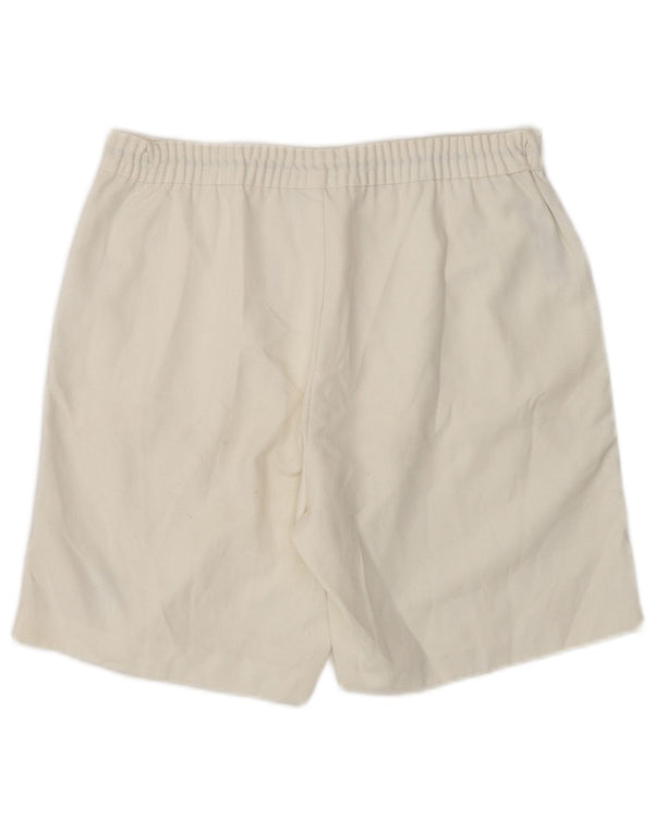 Sergio Tacchini Casual Shorts til kvinder IT 46 Large W32 White Colourblock