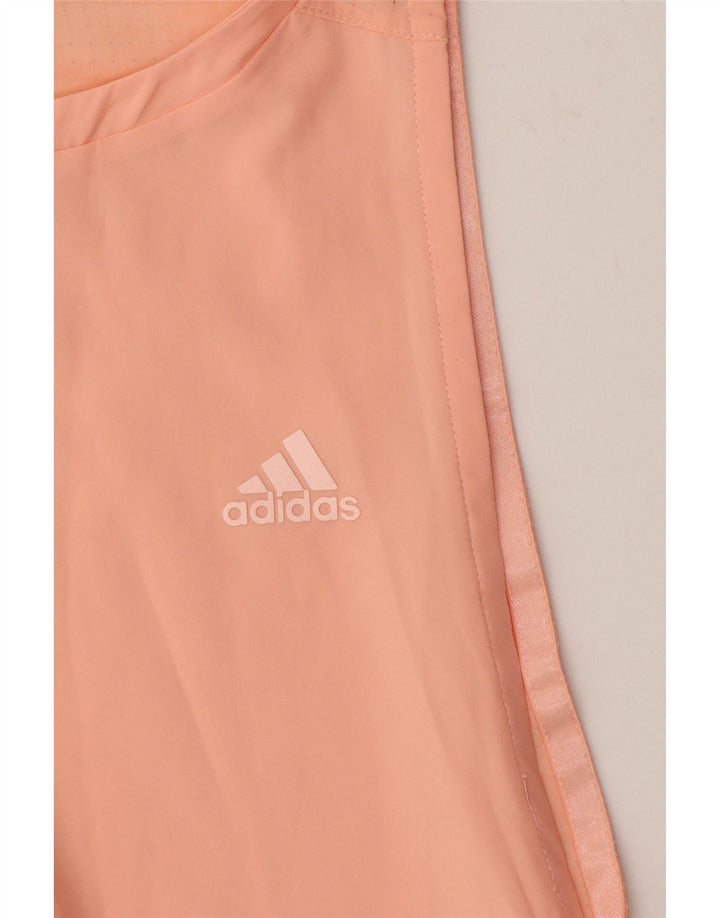 ADIDAS Womens Vest Top UK 12 Medium Pink Vintage Adidas and Second-Hand Adidas from Messina Hembry 