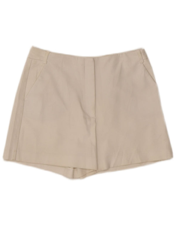 Zara Chino Shorts til kvinder Medium W28 Off White Bomuld