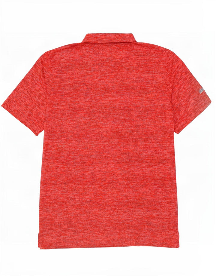 Puma Poloshirt til mænd, stor rødflettet polyester