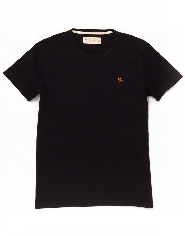 Abercrombie & Fitch Herre T-shirt Top Medium Marineblå Bomuld