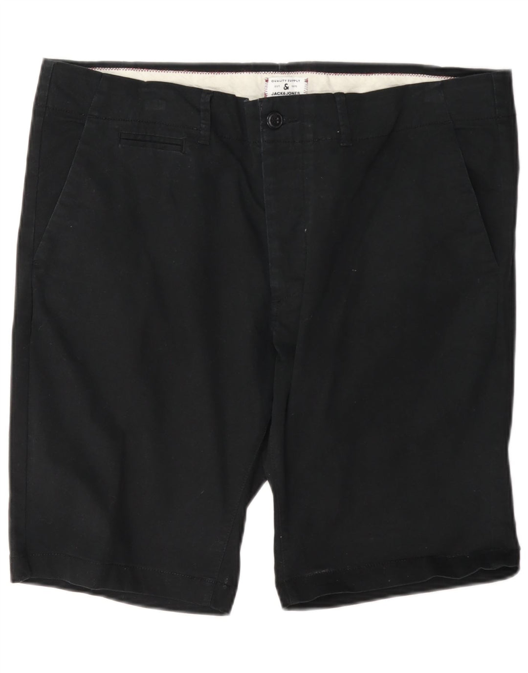 Jack & Jones Herre Chino Shorts XL W38 Sort Bomuld